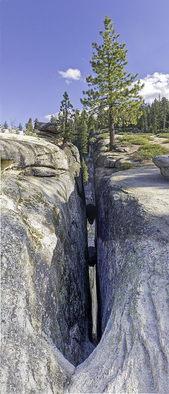 位于约塞米蒂国家公园(Yosemite National Park)的塔夫脱岬角(Taft Point)与冰川岬角(Glacier Point)非常相似，因为它提供了宽广的山谷视野，以及其他景点，如约塞米蒂瀑布(Yosemite Falls)和酋长岩(El Capitan)。塔夫脱岬最吸引人的地方是巨大的裂缝